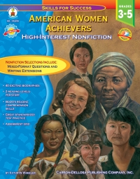 صورة الغلاف: American Women Achievers, Grades 3 - 5 9781600229695
