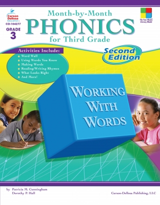 表紙画像: Month-by-Month Phonics for Third Grade 9781604180695
