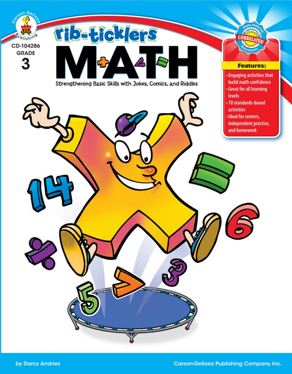 Math, Grade 3 Strengthening Basic Skills with Jokes, Comics, and Riddles