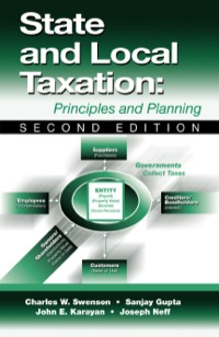 表紙画像: State and Local Taxation 2nd edition 9781932159172