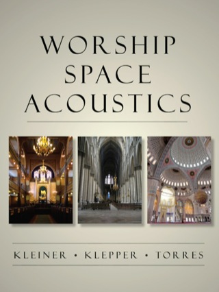 Cover image: Worship Space Acoustics 1st edition 9781604270372