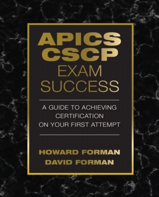 表紙画像: APICS CSCP Exam Success 1st edition 9781604271294