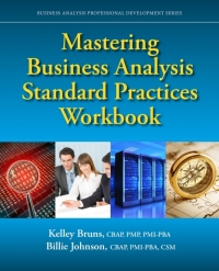 Imagen de portada: Mastering Business Analysis Standard Practices Workbook 1st edition 9781604271614