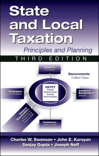 Imagen de portada: State and Local Taxation 3rd edition 9781604270952
