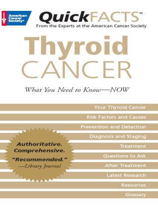 Cover image: QuickFACTS™ Thyroid Cancer 1st edition 9780944235829