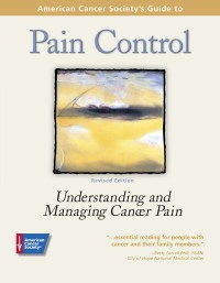 Cover image: American Cancer Society's Guide to Pain Control 2nd edition 9780944235522