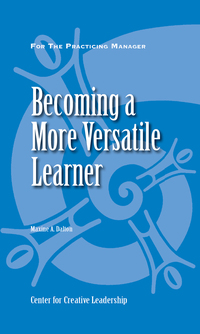 Cover image: Becoming a More Versatile Learner 9781882197385