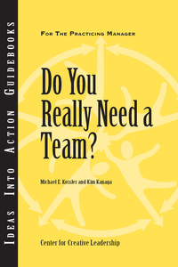 Imagen de portada: Do You Really Need a Team? 9781882197668
