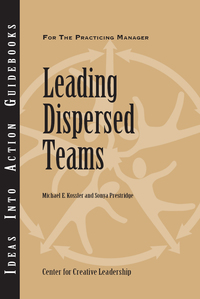 Imagen de portada: Leading Dispersed Teams 9781882197811