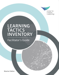 Imagen de portada: Learning Tactics Inventory: Facilitator's Guide 9781604915495