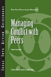 Cover image: Managing Conflict with Peers 9781882197743