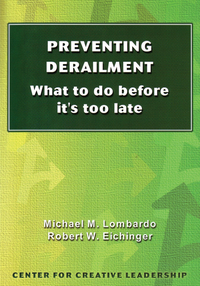 Cover image: Preventing Derailment: What To Do Before It's Too Late 9780912879369