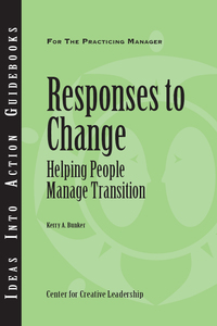 Cover image: Responses to Change: Helping People Manage Transition 9781604910599