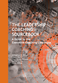 Imagen de portada: The Leadership Coaching Sourcebook: A Guide to the Executive Coaching Literature 9781604910872