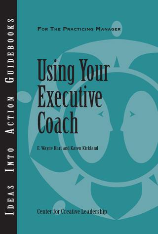 Cover image: Using Your Executive Coach 9781882197699