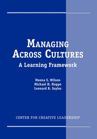 Imagen de portada: Managing Across Cultures: A Learning Framework 9781882197255