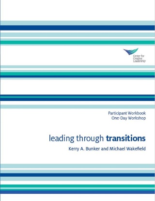 Imagen de portada: Leading Through Transitions Participant Workbook One-Day Workshop 9781604918502