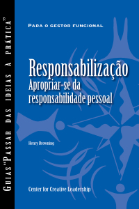 Imagen de portada: Accountability: Taking Ownership of Your Responsibility (Portuguese for Europe) 9781604919523