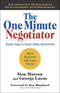 Imagen de portada: The One Minute Negotiator 9781605095868