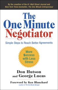 表紙画像: The One Minute Negotiator 9781605095868