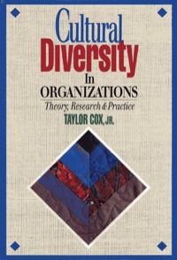 Cover image: Cultural Diversity in Organizations: Theory, Research and Practice 9781881052432