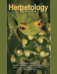 Imagen de portada: Herpetology 4th edition 9781605352336