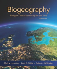 Omslagafbeelding: Biogeography 5th edition 9781605354729
