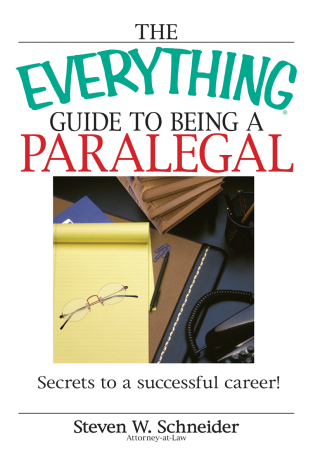 Cover image: The Everything Guide To Being A Paralegal 9781593375836