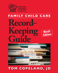 Imagen de portada: Family Child Care Record-Keeping Guide 9th edition 9781605543970