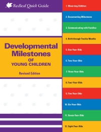 صورة الغلاف: Developmental Milestones of Young Children 9781605544793