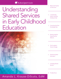 Cover image: Understanding Shared Services in Early Childhood Education 9781605547879