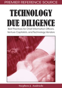 Cover image: Technology Due Diligence 9781605660189