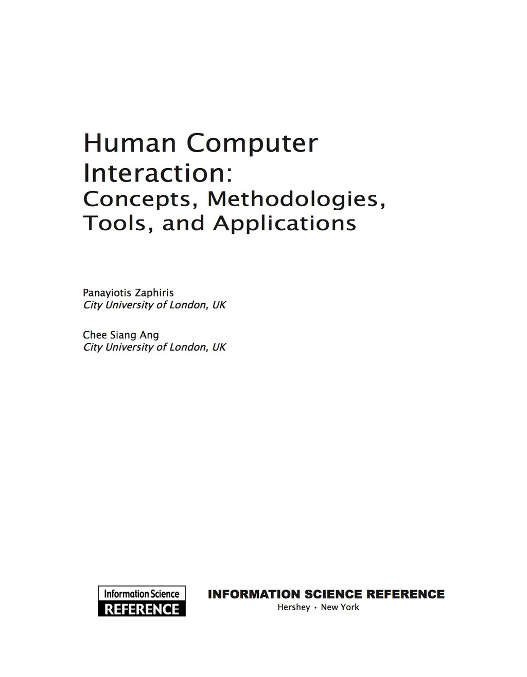 Human Computer Interaction (eBook)