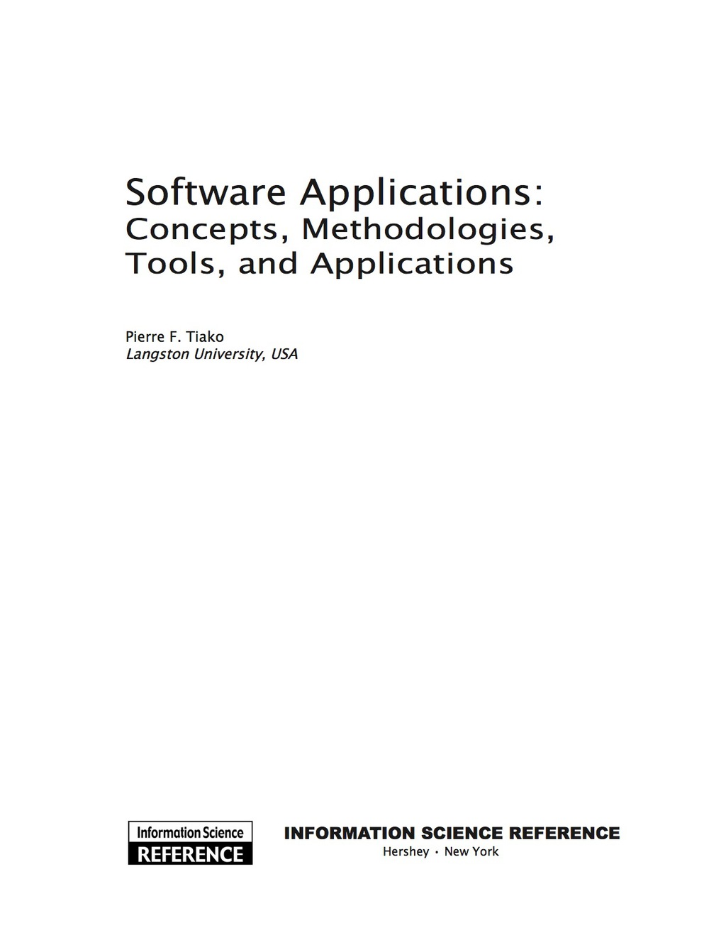 Software Applications (eBook)