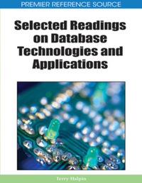 Cover image: Selected Readings on Database Technologies and Applications 9781605660981