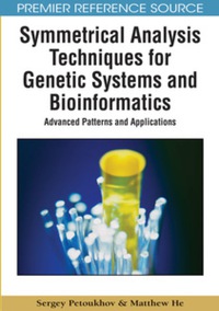 Imagen de portada: Symmetrical Analysis Techniques for Genetic Systems and Bioinformatics 9781605661247