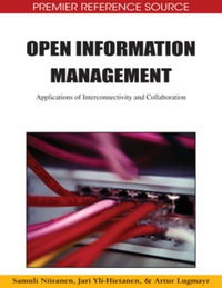 صورة الغلاف: Open Information Management 9781605662466