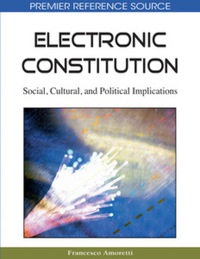 Cover image: Electronic Constitution 9781605662541