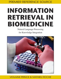 Cover image: Information Retrieval in Biomedicine 9781605662749