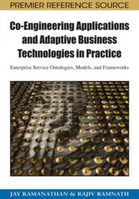 Cover image: Co-Engineering Applications and Adaptive Business Technologies in Practice 9781605662763