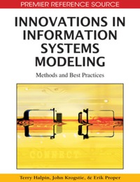 صورة الغلاف: Innovations in Information Systems Modeling 9781605662787