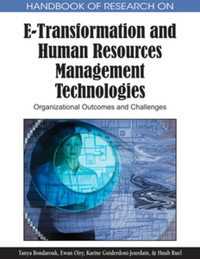 Cover image: Handbook of Research on E-Transformation and Human Resources Management Technologies 9781605663043