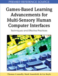 Imagen de portada: Games-Based Learning Advancements for Multi-Sensory Human Computer Interfaces 9781605663609