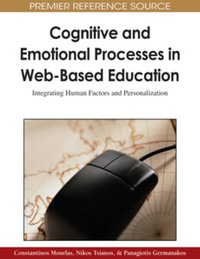 Cover image: Cognitive and Emotional Processes in Web-Based Education 9781605663920