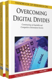 Imagen de portada: Handbook of Research on Overcoming Digital Divides 9781605666990