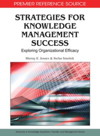 Imagen de portada: Strategies for Knowledge Management Success 9781605667096