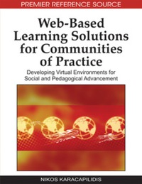 Cover image: Web-Based Learning Solutions for Communities of Practice 9781605667119