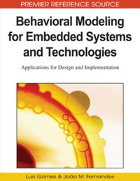 Cover image: Behavioral Modeling for Embedded Systems and Technologies 9781605667508