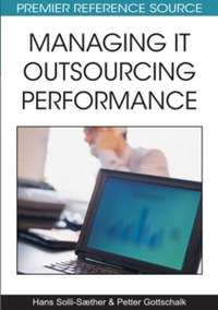 Cover image: Managing IT Outsourcing Performance 9781605667966