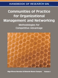 Omslagafbeelding: Handbook of Research on Communities of Practice for Organizational Management and Networking 9781605668024